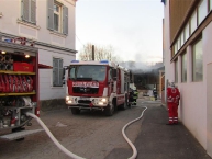 Brandeinsatz Holzwerk Pichler - 25.02.2017